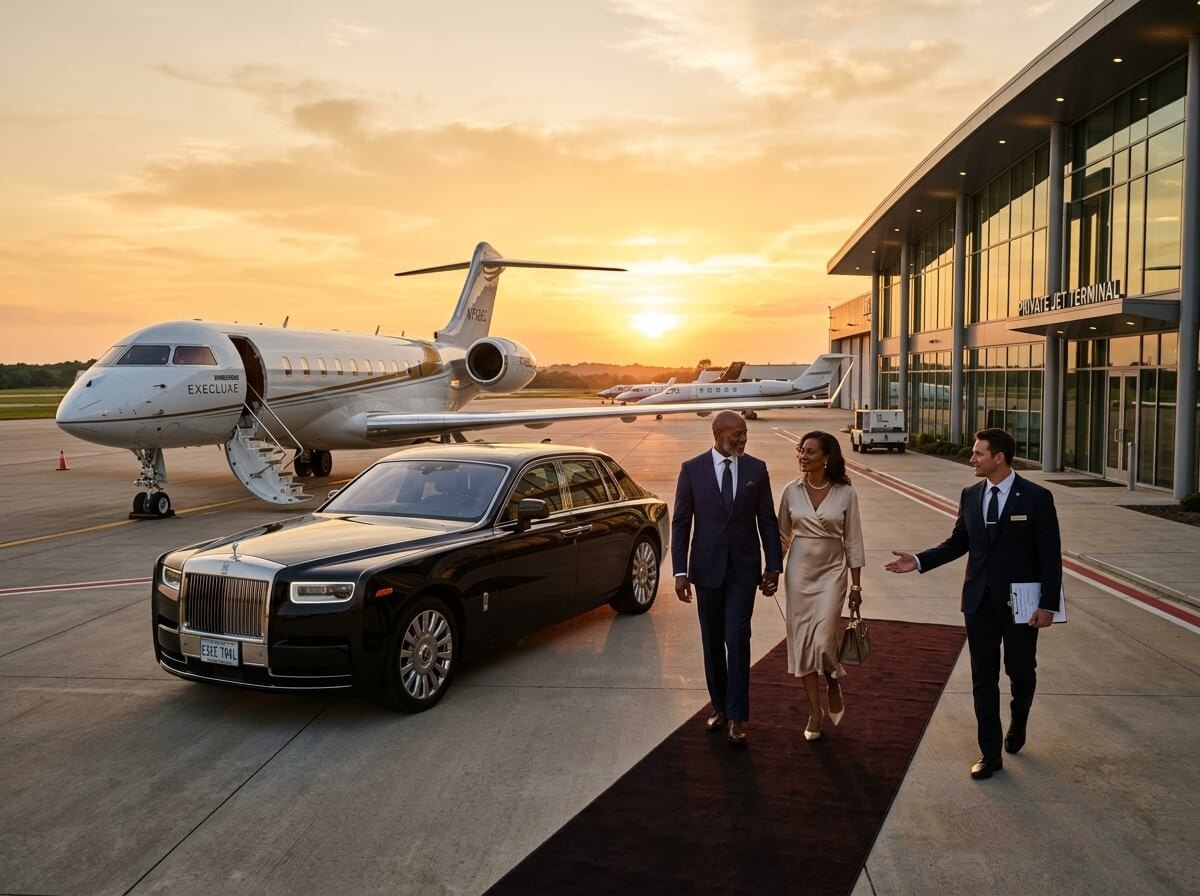 Airport VIP protocol, executive meet-and-greet, and chauffeured transit